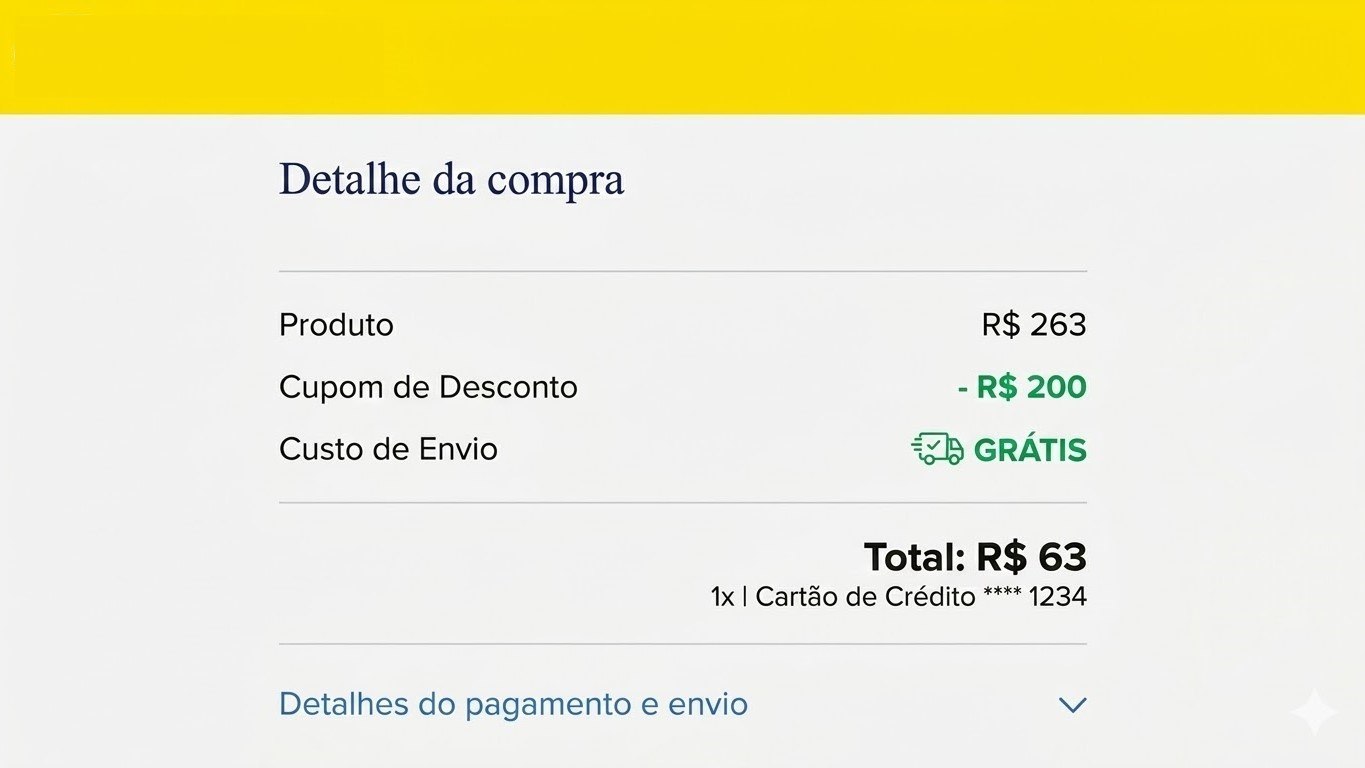 Cupons de desconto - Mercado Livre. Shopee, Amazon e muito mais