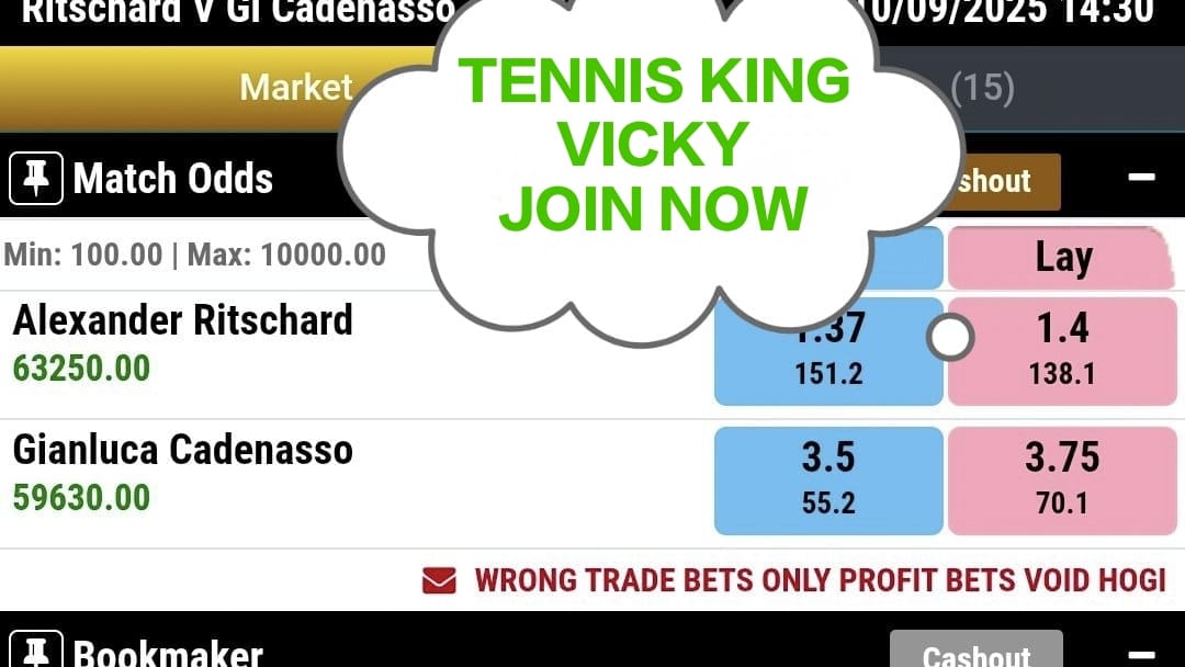 TENNIS KING VICKY 🏆